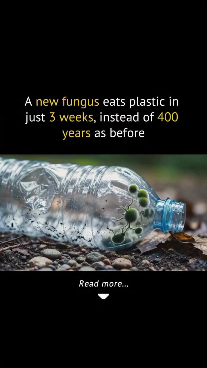 Fungus That Can Degrade Plastic in Weeks