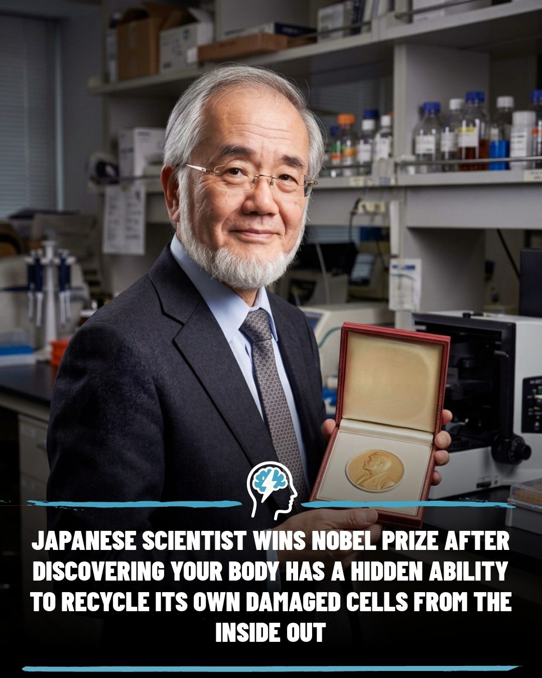 Japanese Scientist Wins Nobel for Body's Cell Recycling Discovery