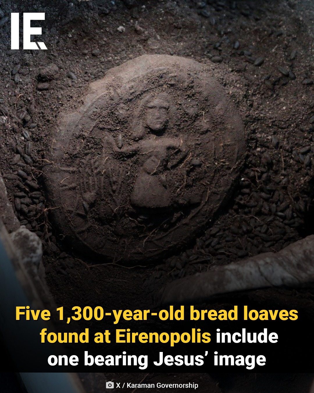 Ancient Bread Loaves Depicting Jesus Found in Turkey