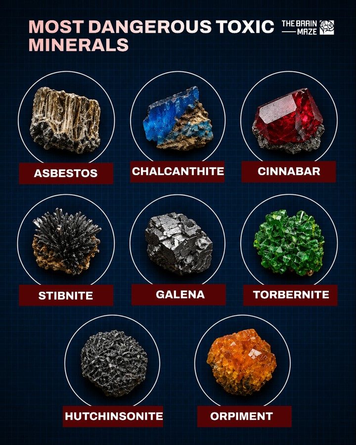 The 10 Most Dangerous Minerals
