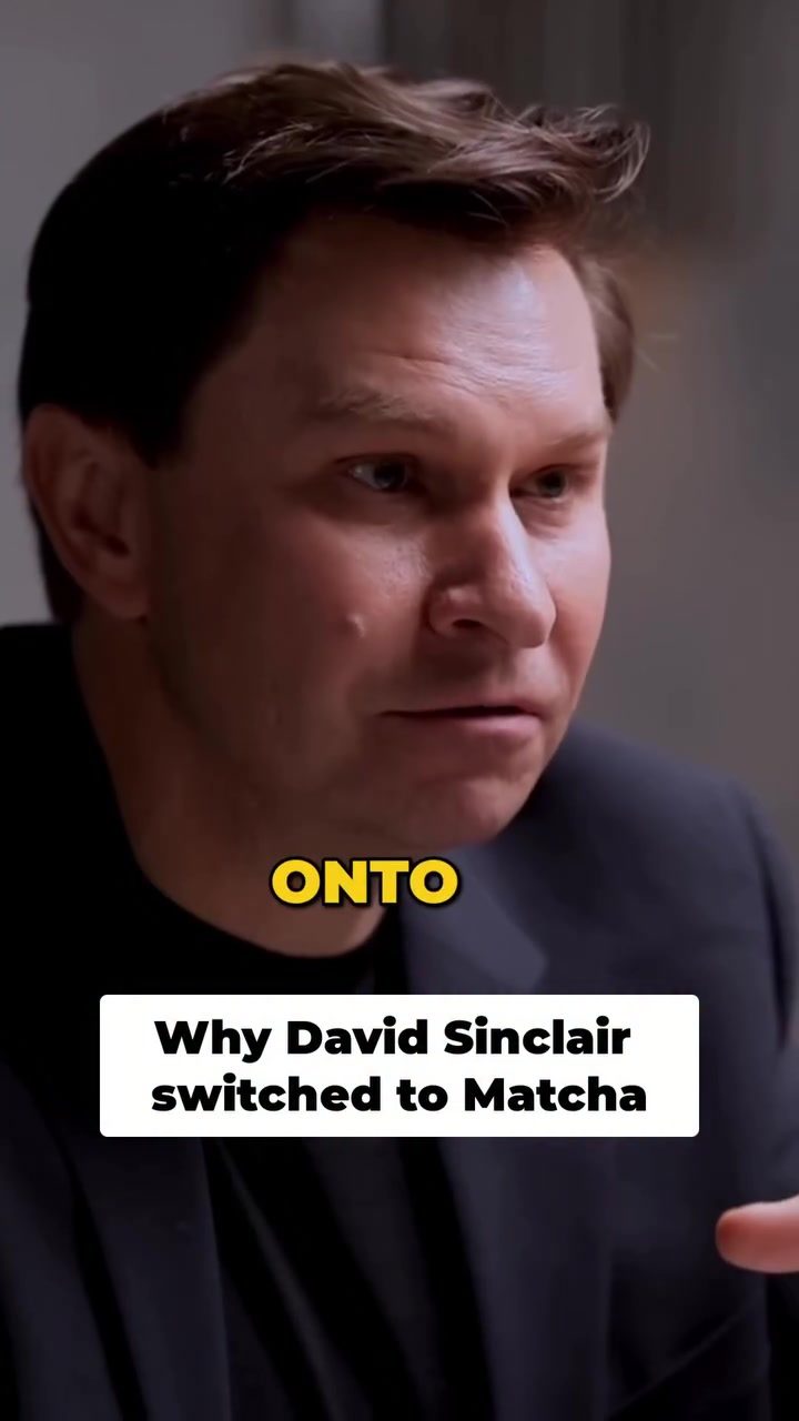 David Sinclair's Switch to Matcha: Polyphenols and Health