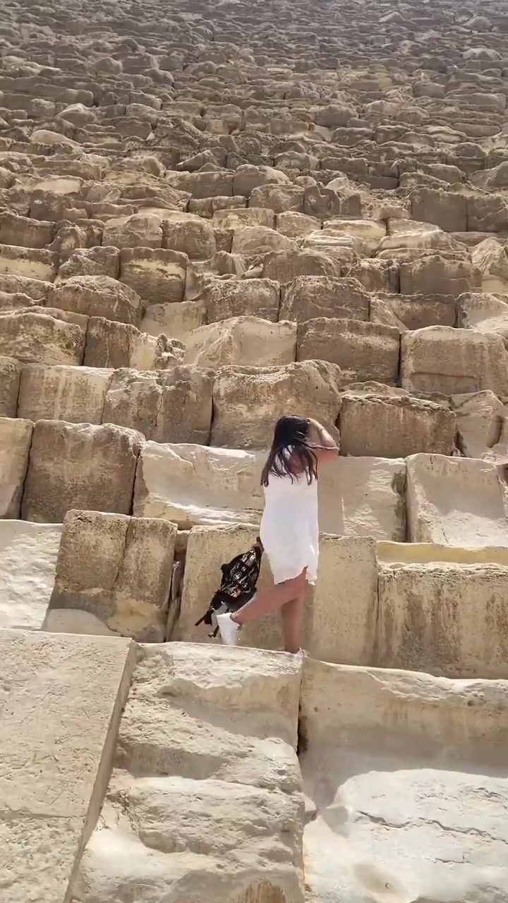 Great Pyramid of Giza: Exploring the Base with a Guide