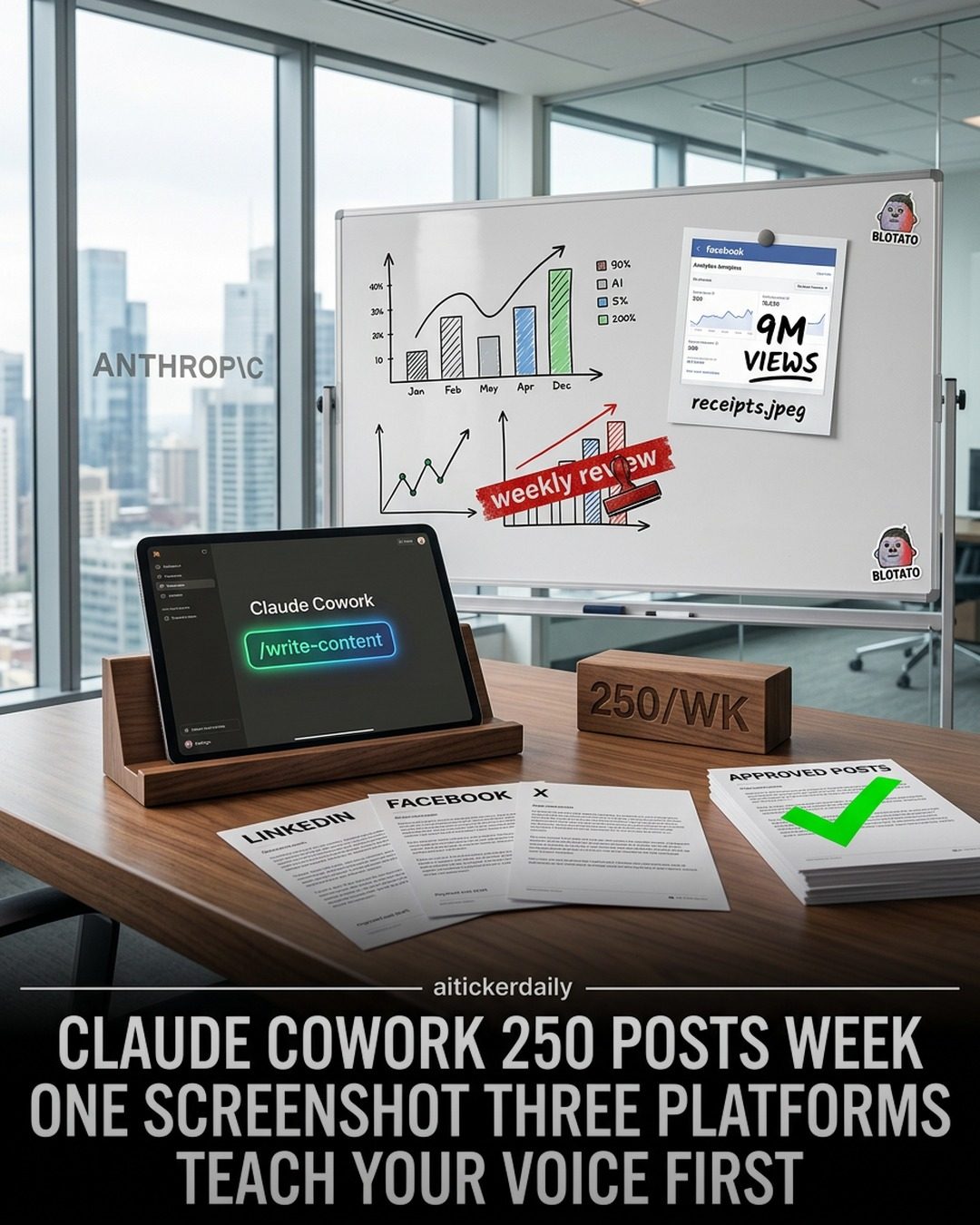 AI-Powered Content Creation: Sabrina Ramonov's 250-Post Weekly Workflow