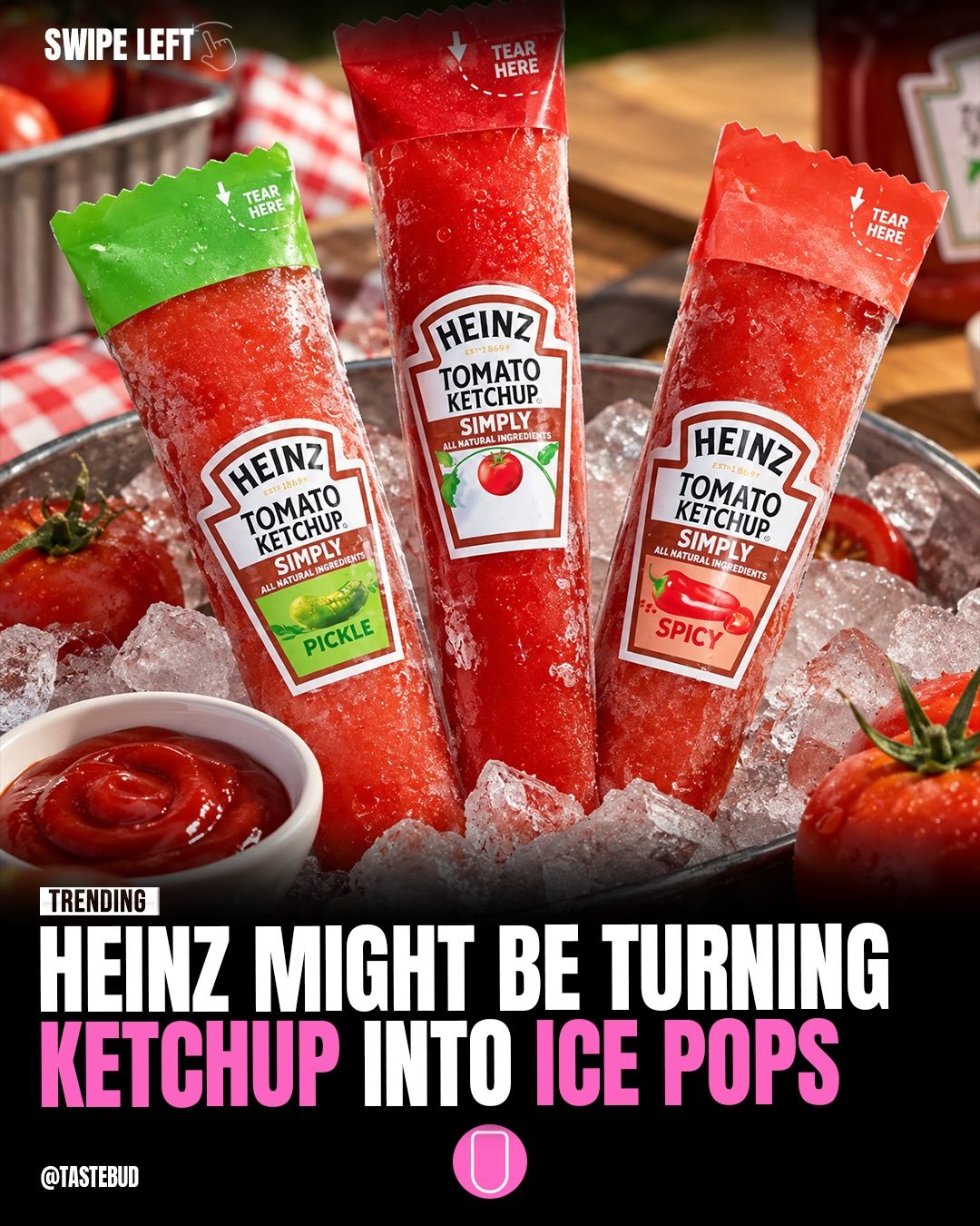 Heinz Ketchup Ice Pops: New Flavors and Fun