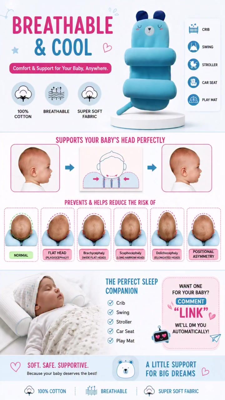 Baby Head Support: Key Features for Healthy Baby Head Development