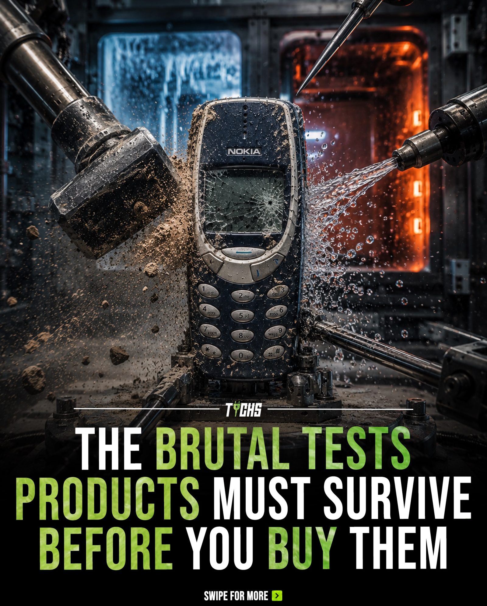 Nokia Smartphones Endure Extreme Durability Tests