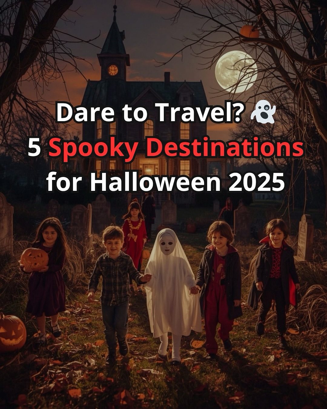 Top 5 Spooky Halloween Destinations for 2025 Travelers