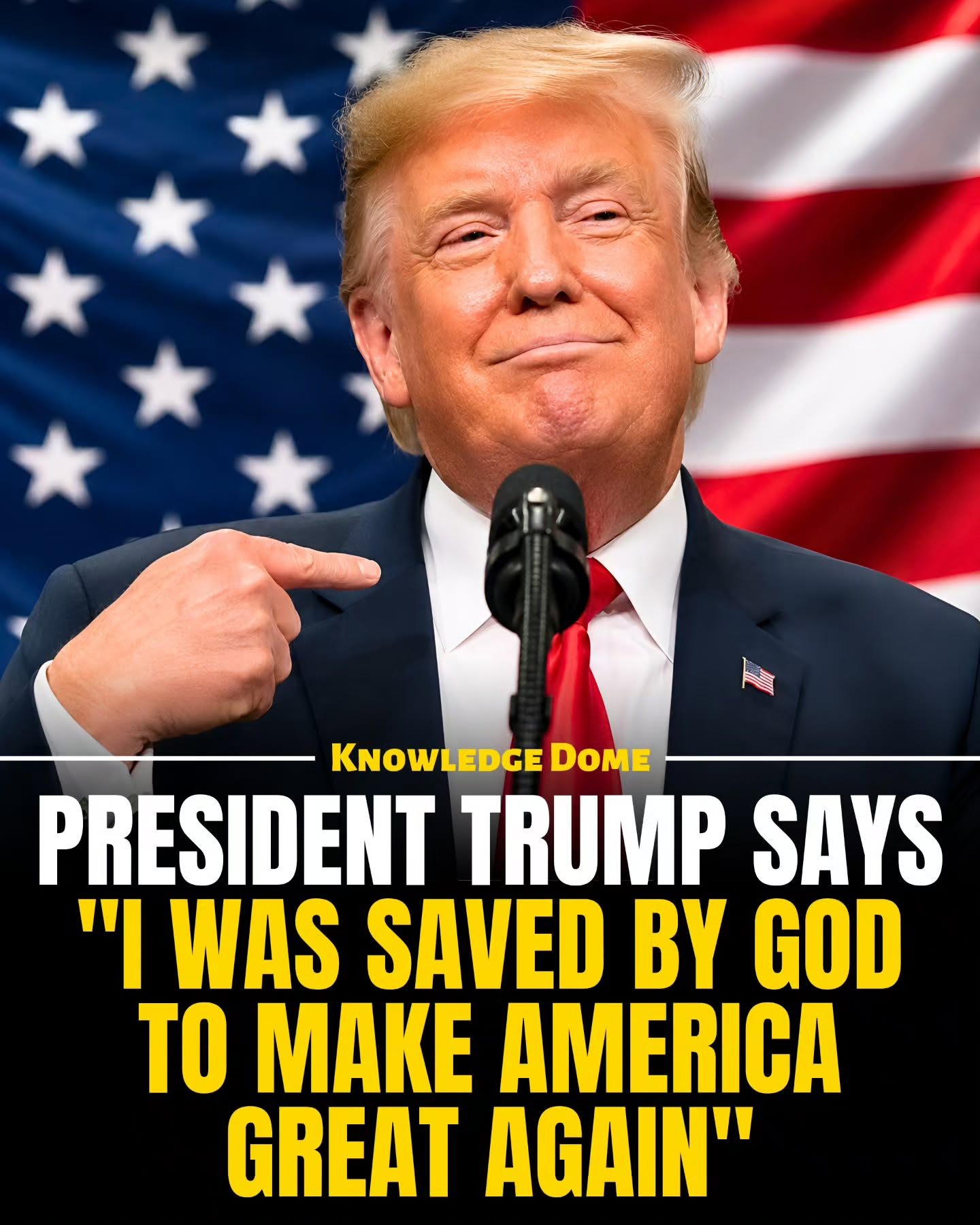 Trump's "Saved by God" Speech Sparks Division and Debate