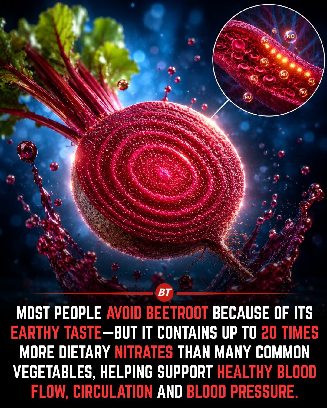 Beetroot: Boost Blood Health with Nitrates