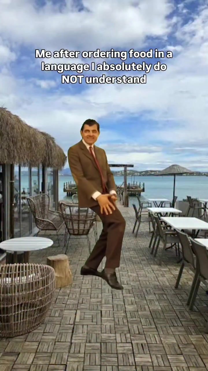 Mr. Bean's Hilarious Struggle Ordering Food Abroad
