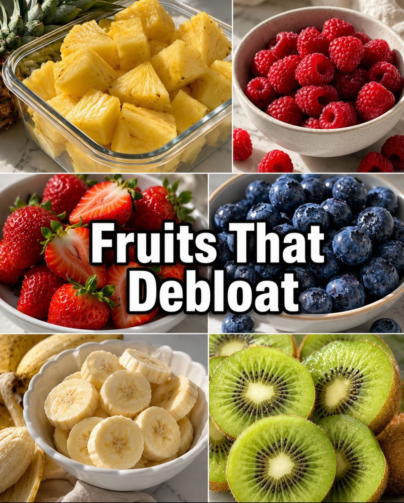 Debloating Foods