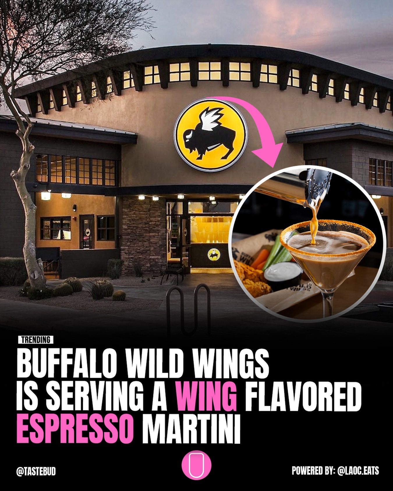 Buffalo Wild Wings Unveils Wing-Flavored Espresso Martini