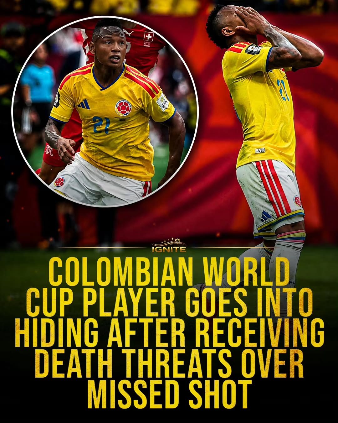 Colombian World Cup Player's Distress: Dealing with Death Threats