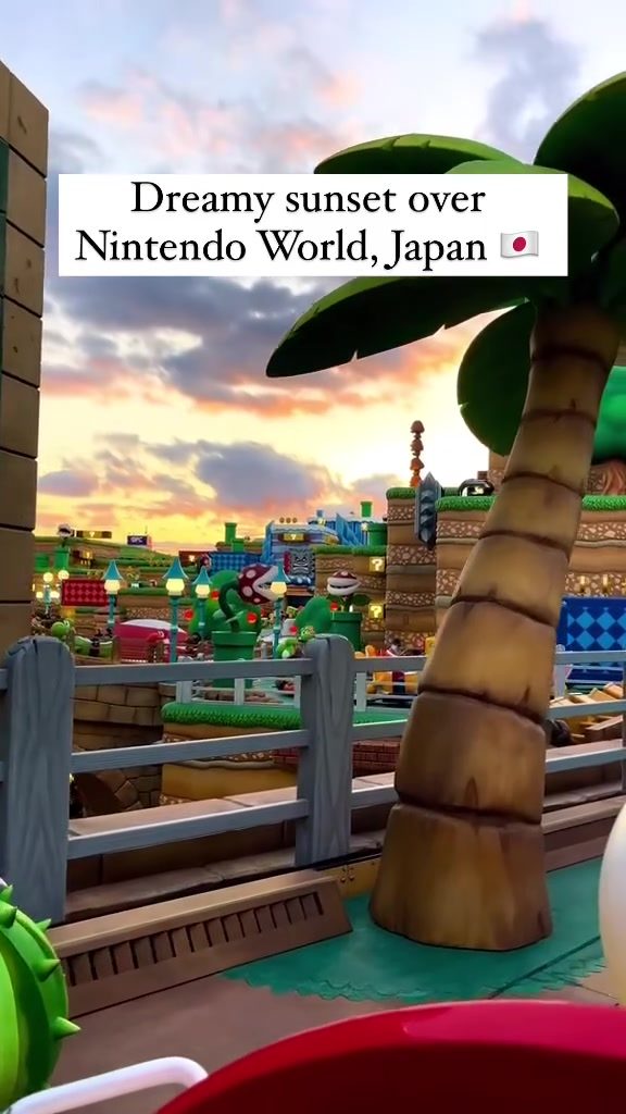 Experience Magic: Sunset at Nintendo World, Japan