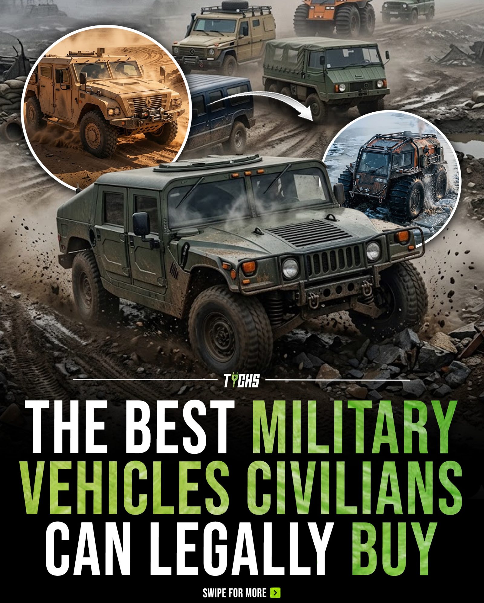 Top Military Vehicles Civilians Can Legally Buy