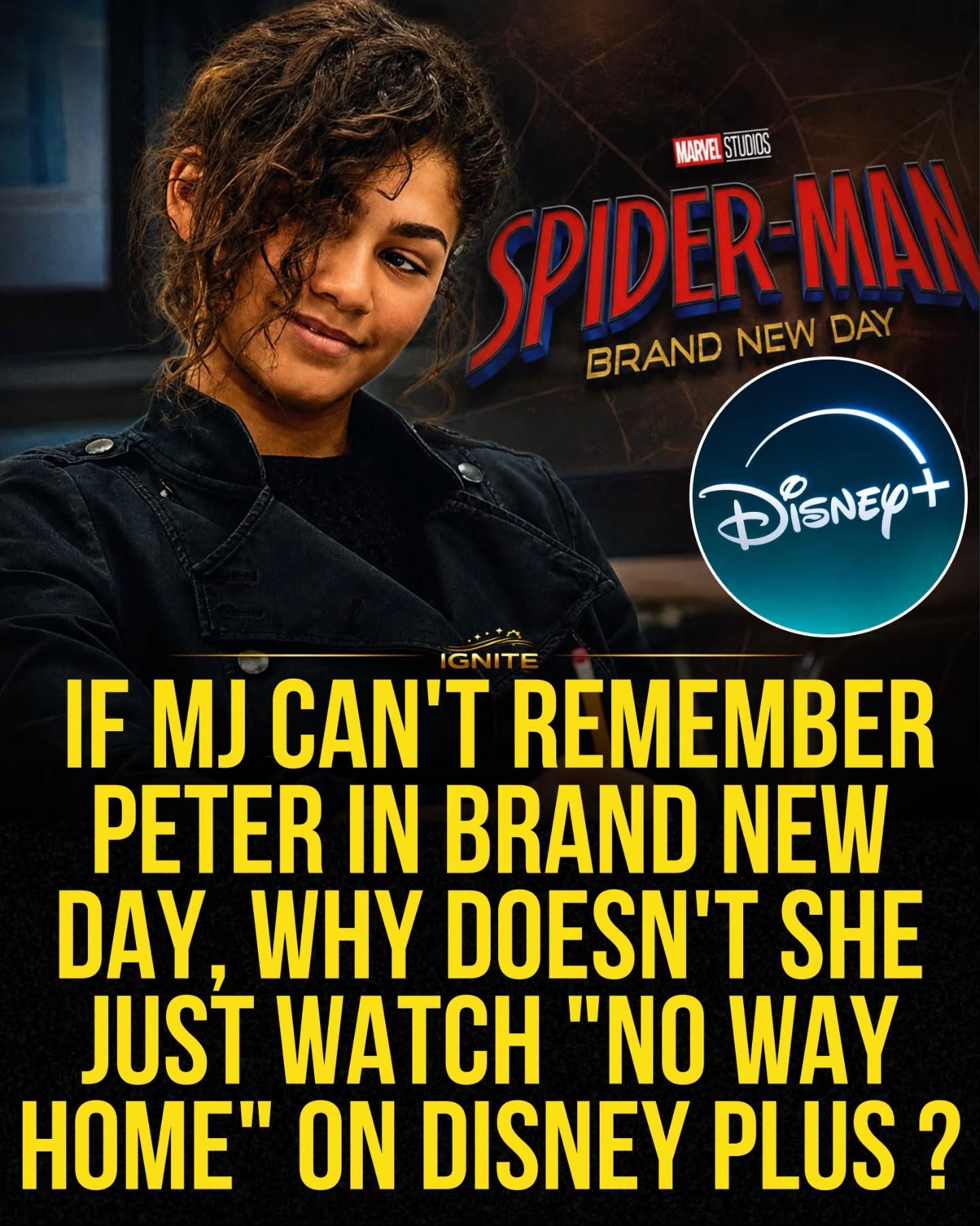 Spider-Man: Brand New Day Promotion: Why MJ Can't Just Watch No Way Home