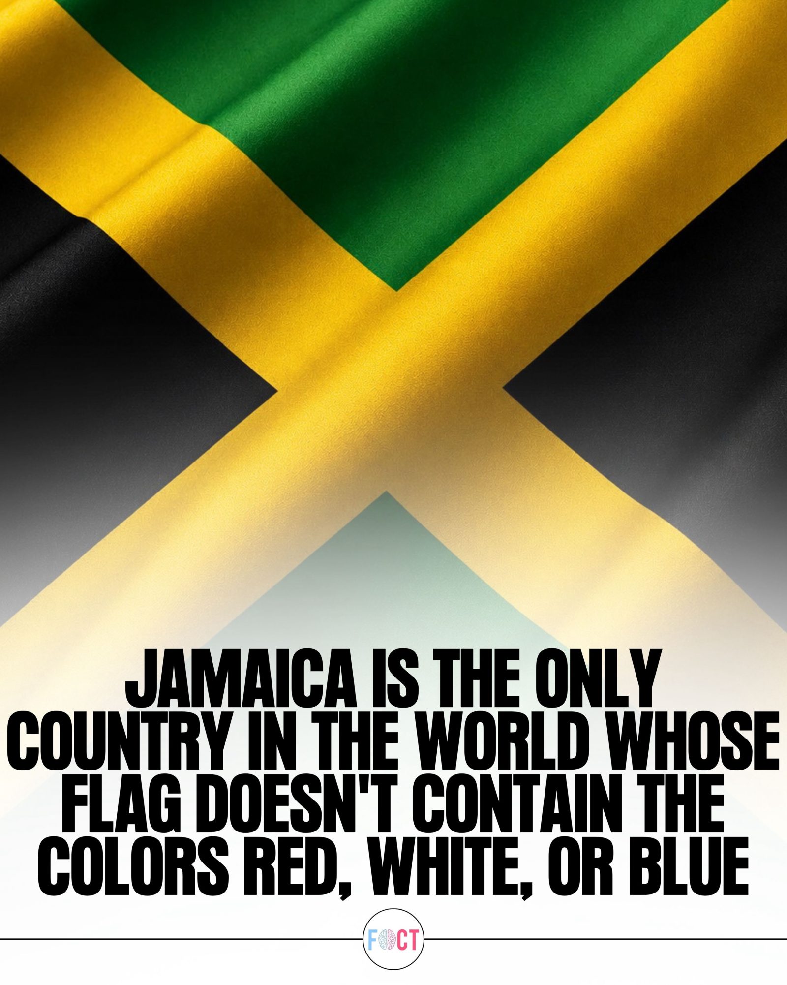 The Unique Colors of the Jamaican Flag