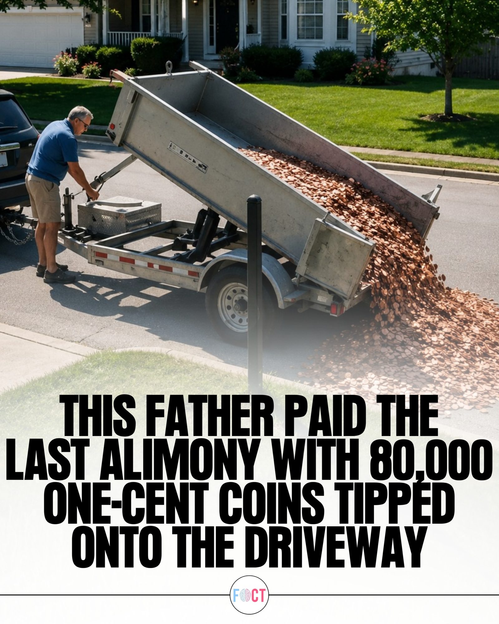 Man Pays Alimony with 80,000 Pennies in Virginia
