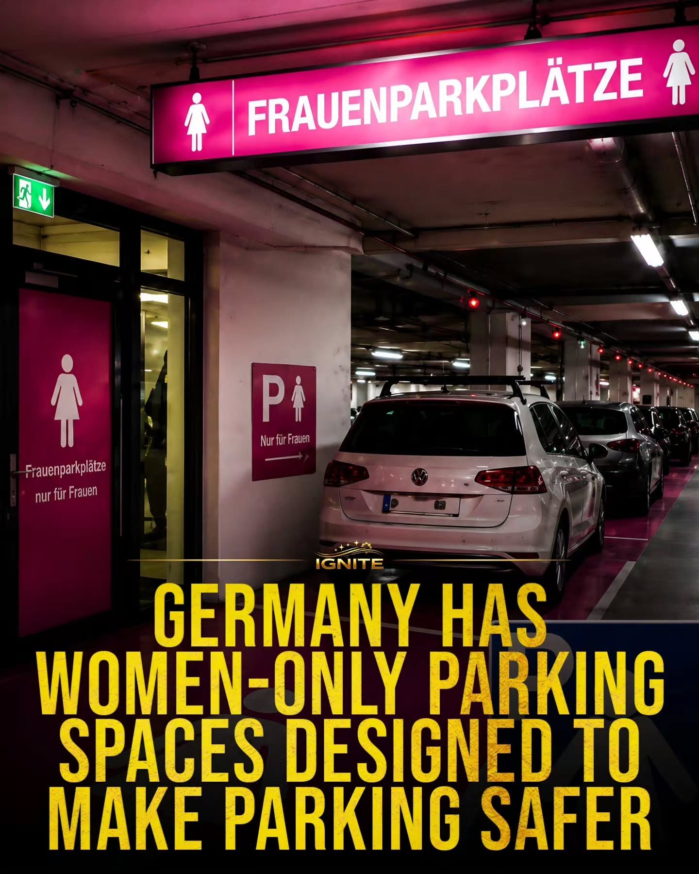 Germany's Women-Only Parking: Boosting Safety for Female Drivers