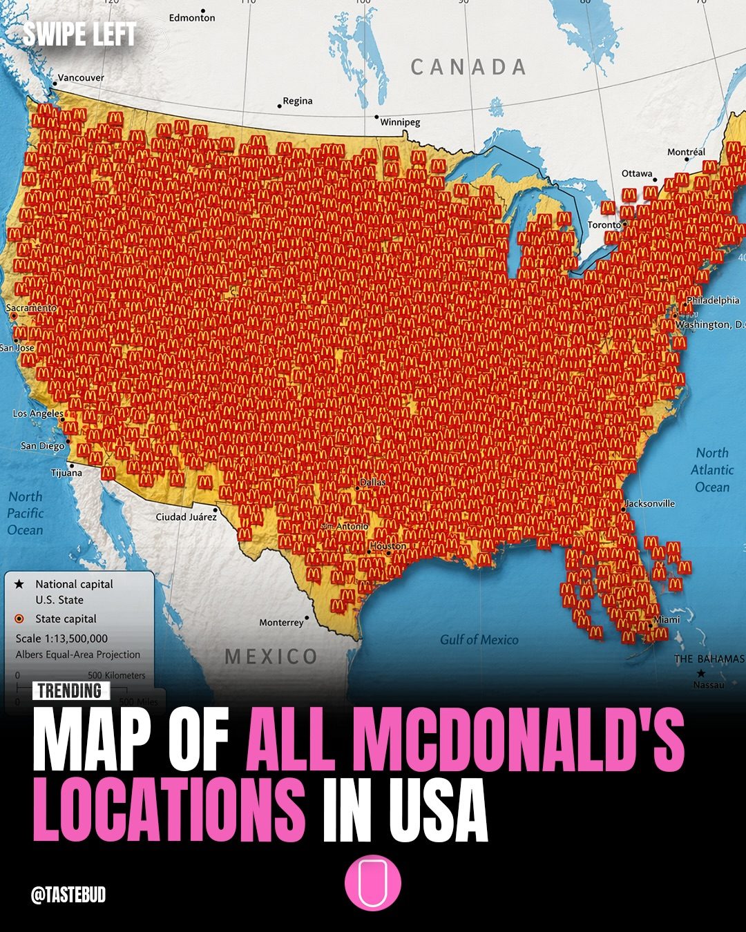 McDonald's: Never Far from a Location in the U.S.