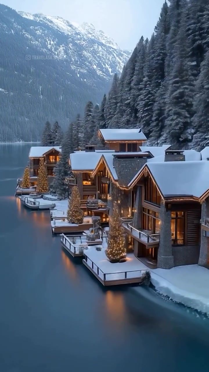 Escape to a Luxurious Winter Cabin Retreat