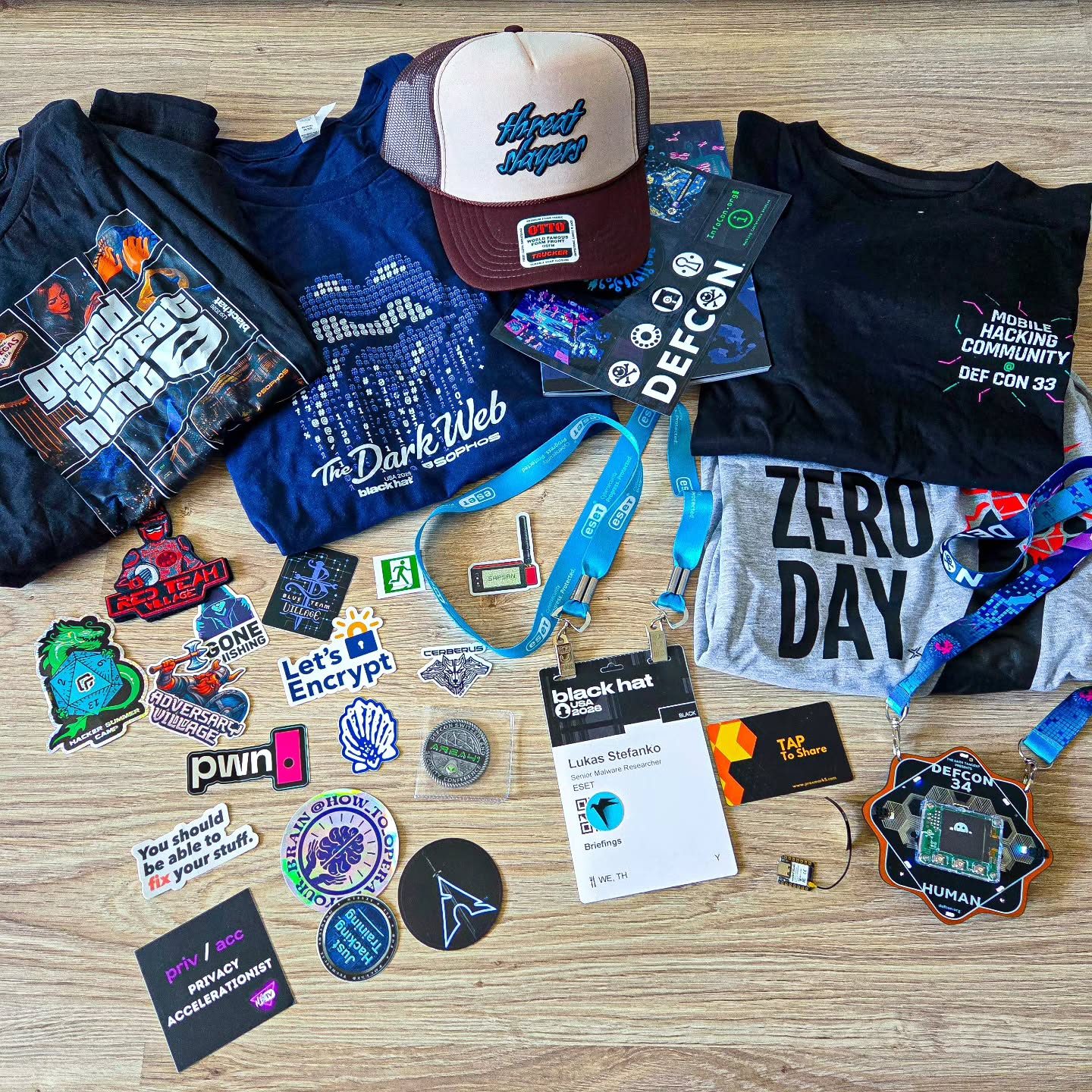 Unlocking the Best Cybersecurity Swag: DEF CON & Black Hat