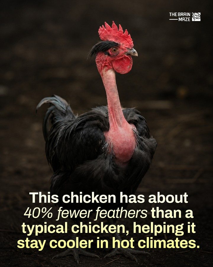 Featherless Chickens: How Selective Breeding Improves Heat Tolerance