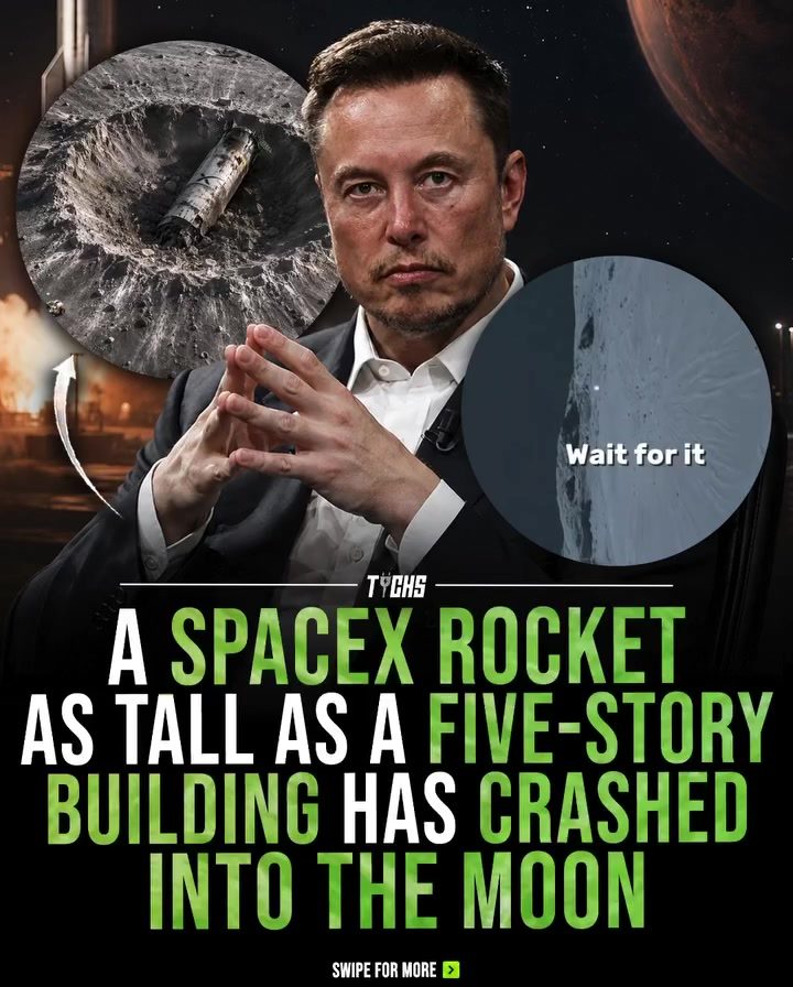 SpaceX Rocket Stage's Unexpected Lunar Impact