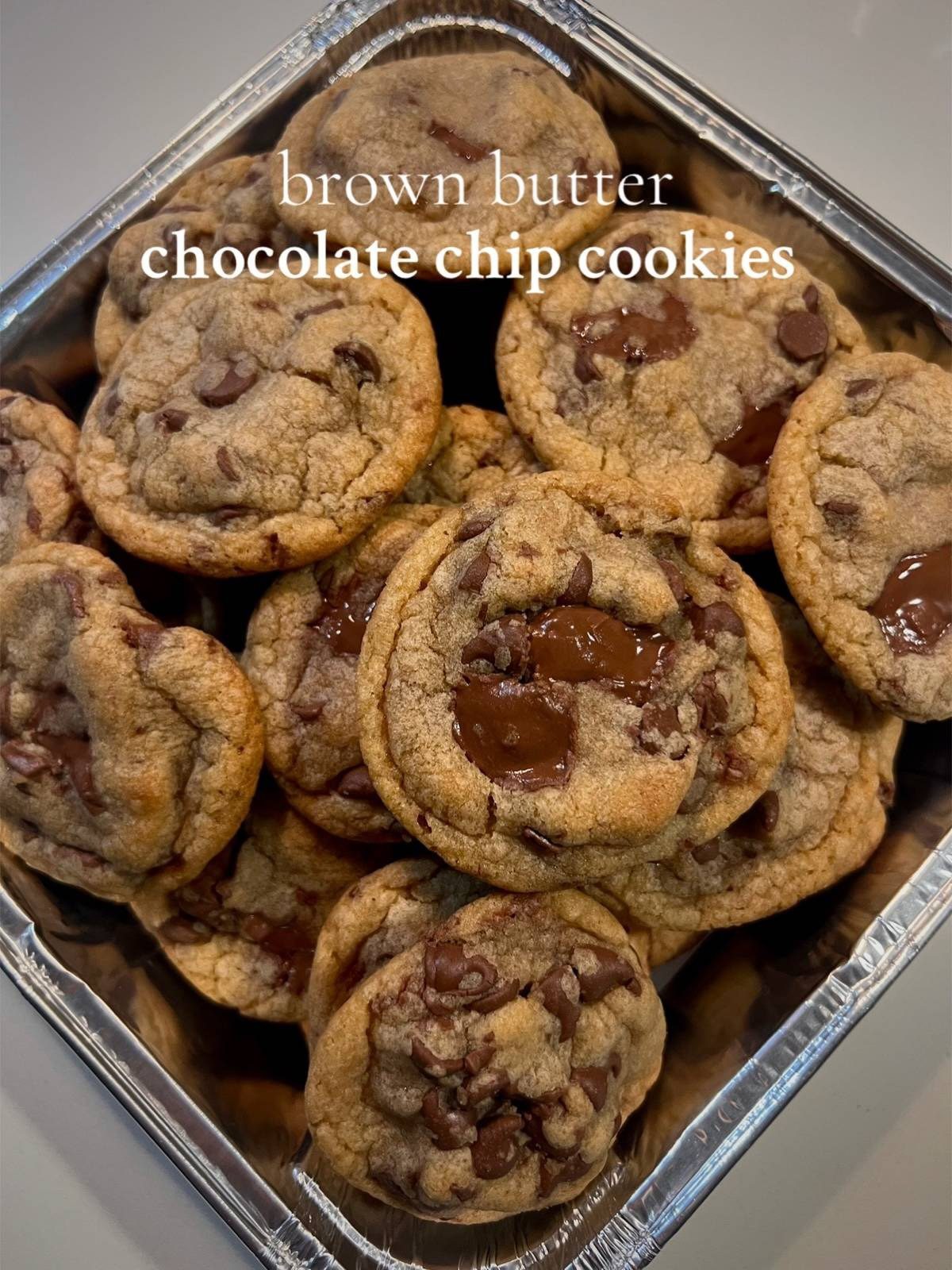 The Secret to Perfect Brown Butter Chocolate Chip Cookies