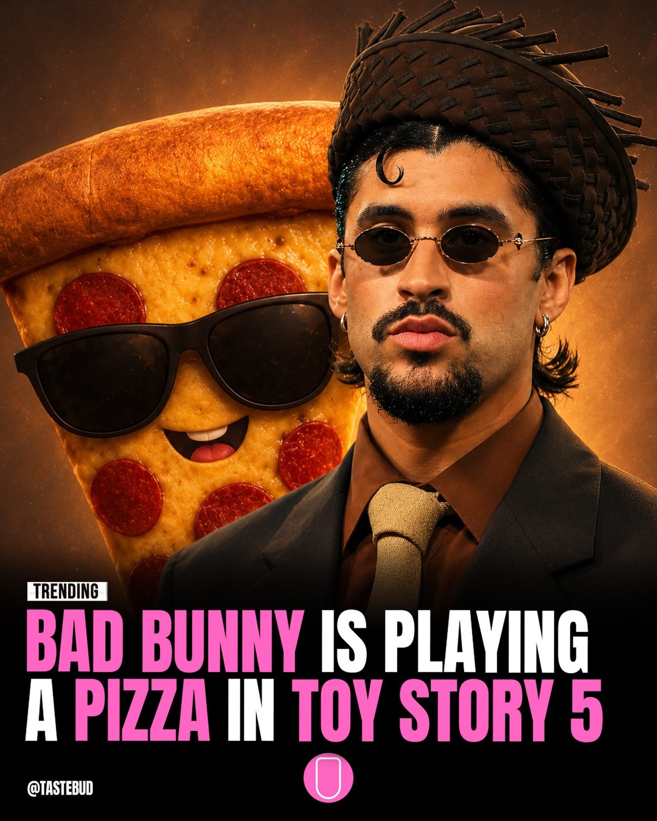 Bad Bunny Reportedly Voicing Pizza Character in Toy Story 5