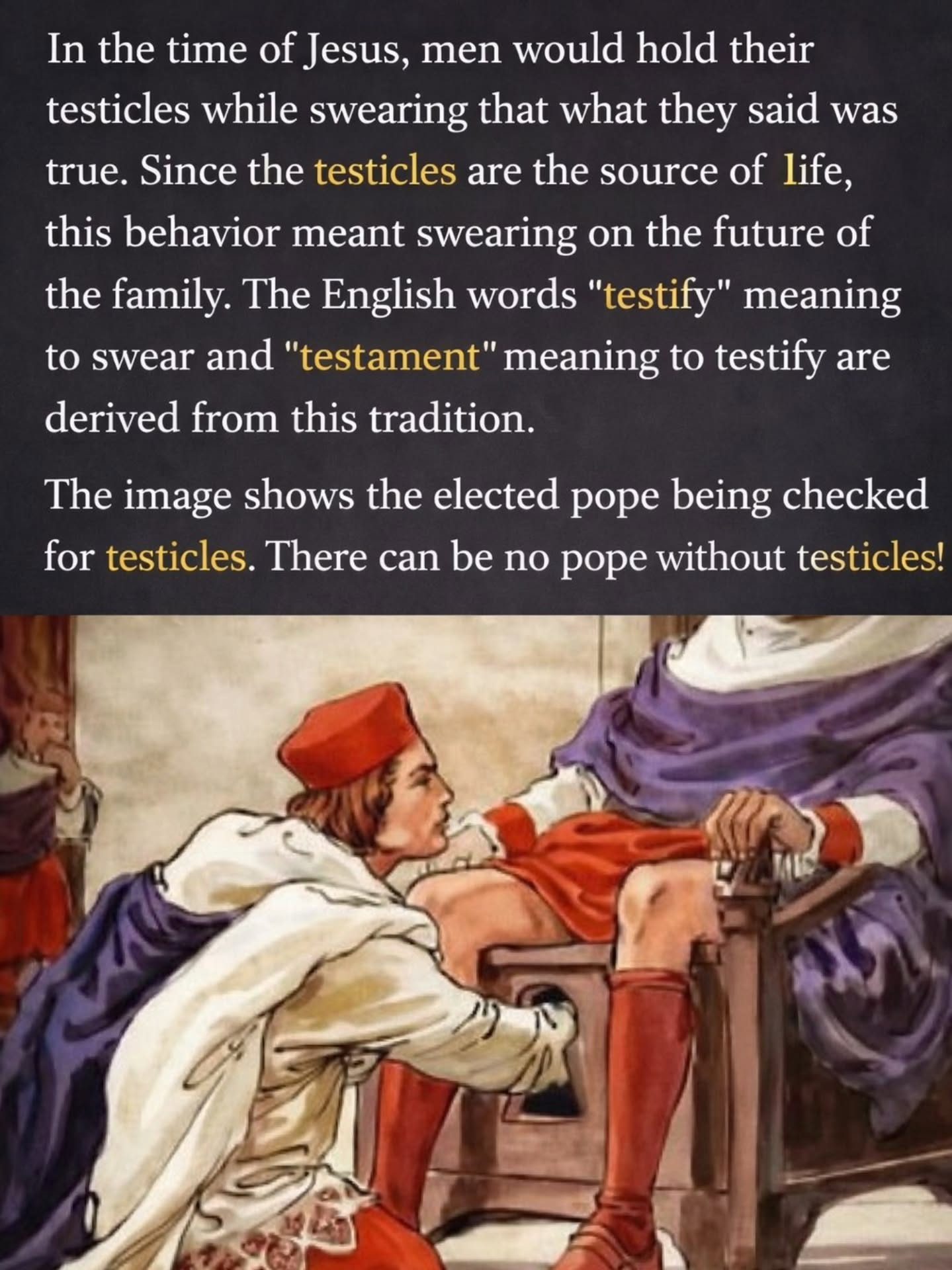 The Ancient Roots of 'Testify' and 'Testament