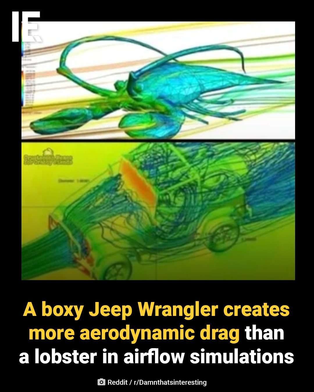 Aerodynamics Showdown: Jeep vs. Lobster