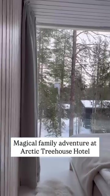 Experience the Arctic Treehouse Hotel: Magical Winter Fun