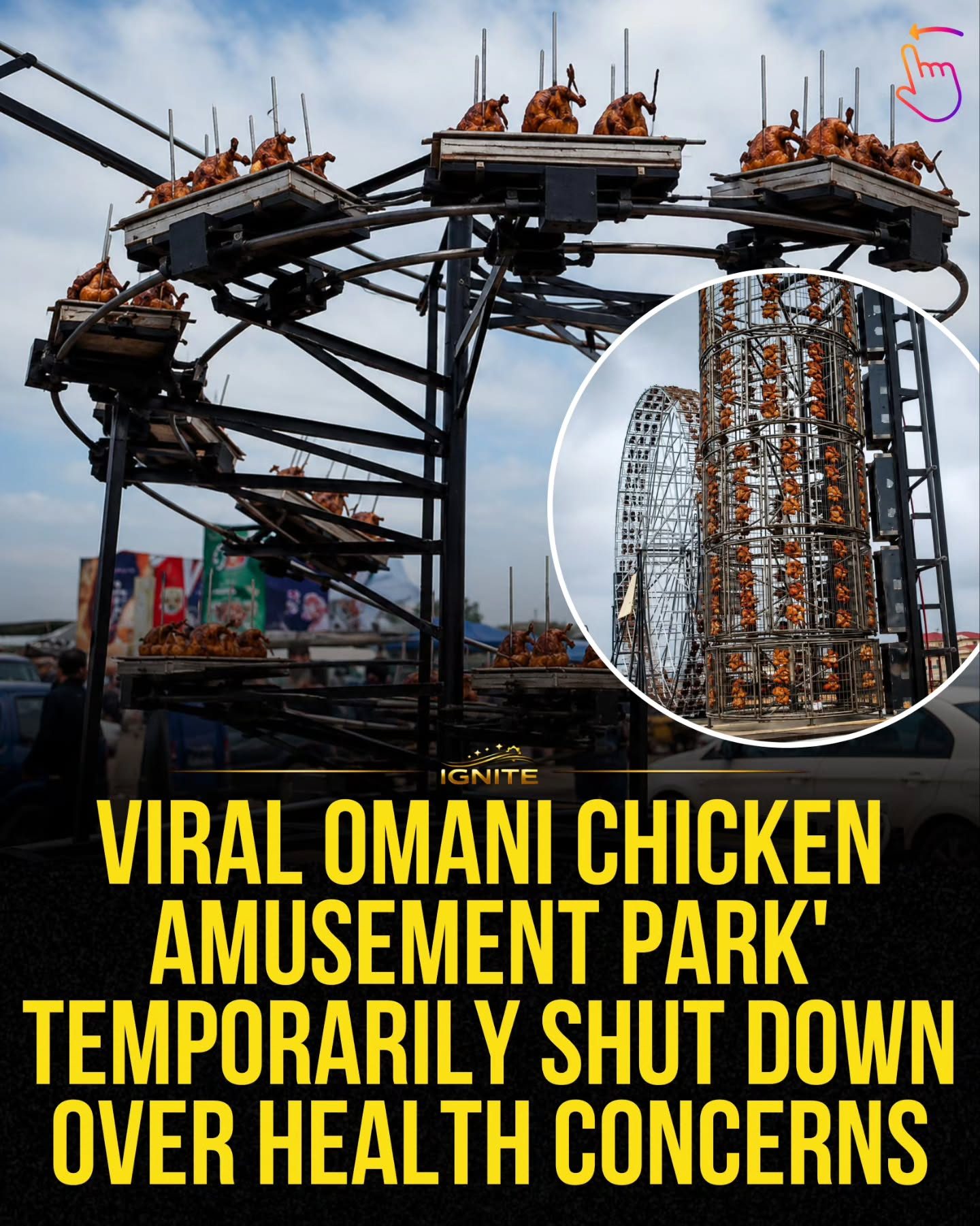 Omani Chicken Amusement Park Shutdown: Health Concerns