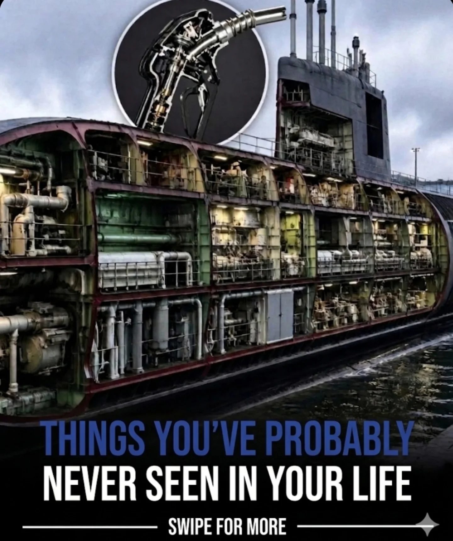 Exploring the Hidden World Inside a Nuclear Submarine