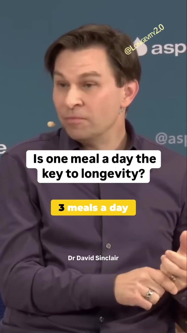 One Meal a Day: Dr. Sinclair's Key to Longevity