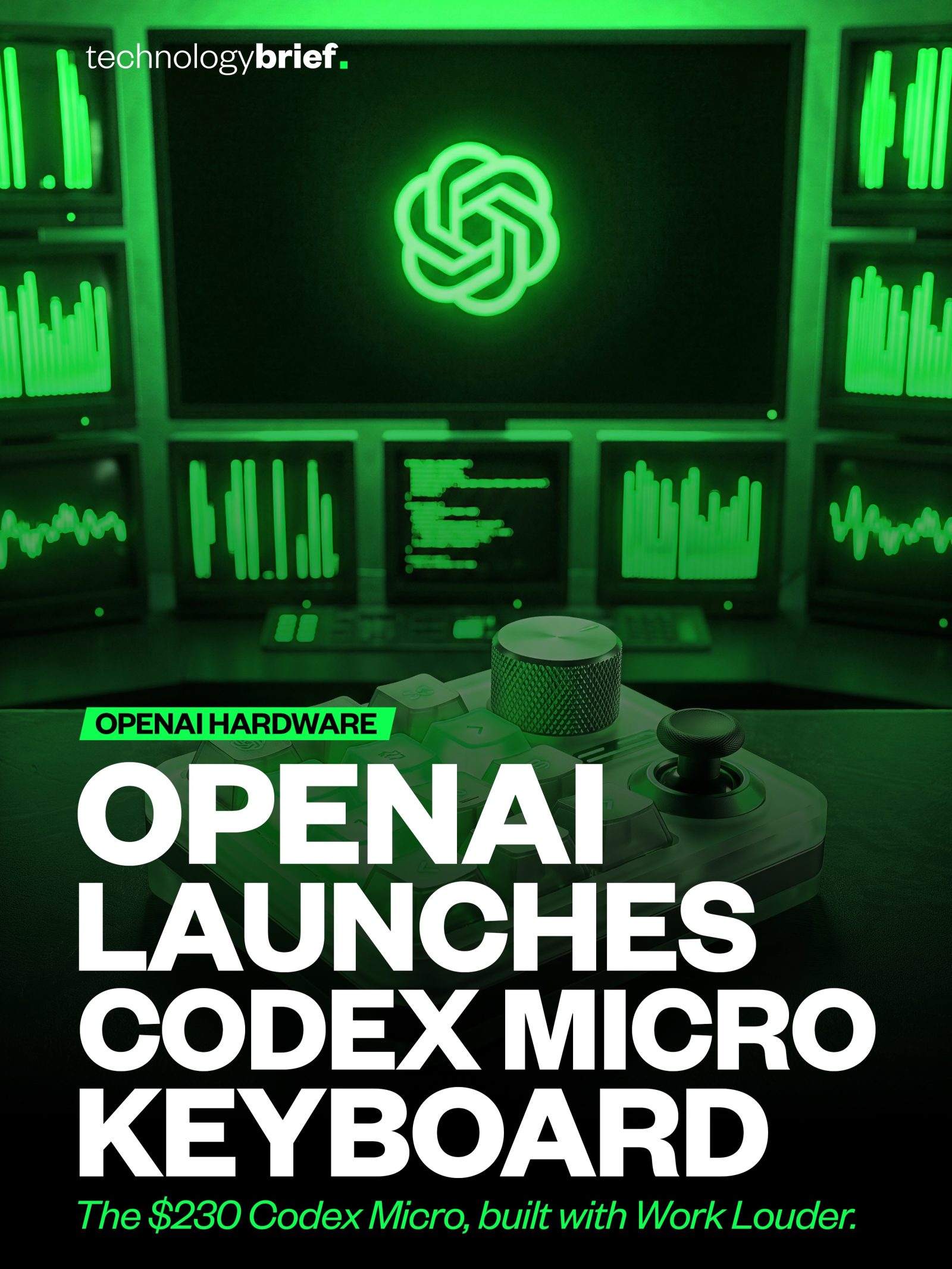 OpenAI's New Hardware: Meet the Codex Micro Keyboard