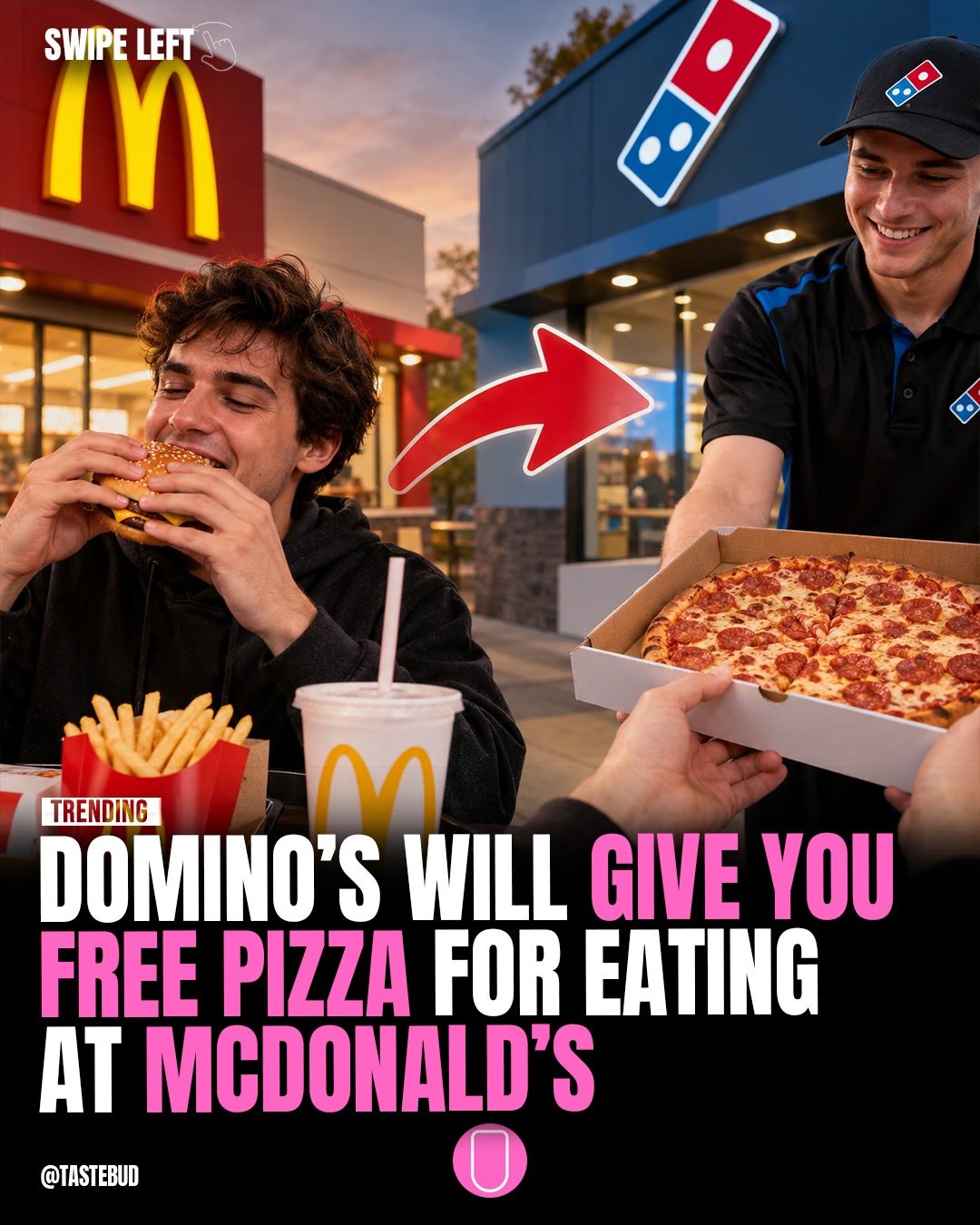 Domino's Free Pizza Promotion: Buy From Rivals