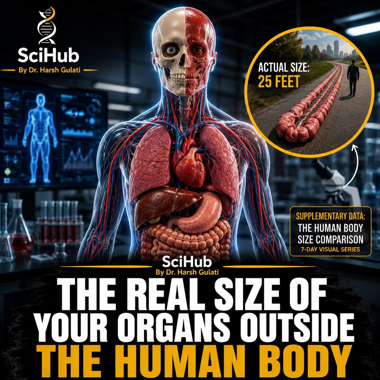 The Human Body: Fascinating Organ Size Comparisons