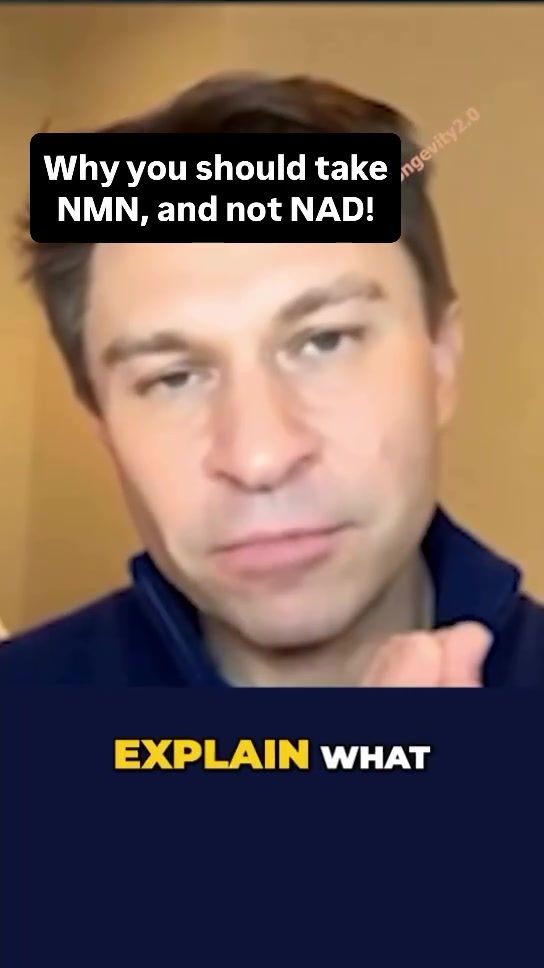Dr. Sinclair: Why NMN is Superior to NR for Boosting NAD