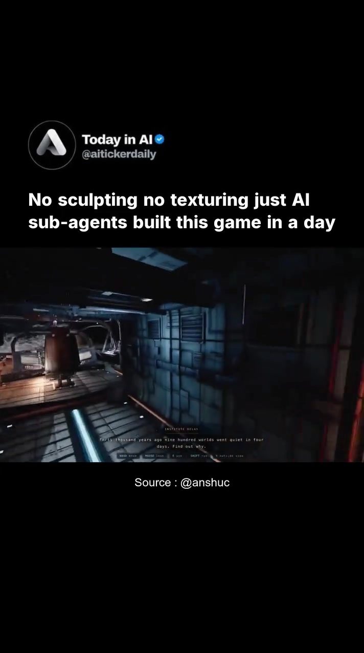 AI Sub-Agents Build Full Game in One Day