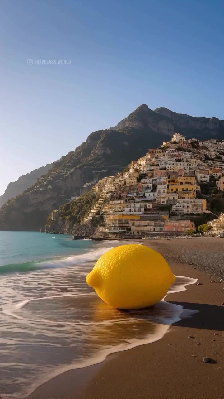 Discover Positano: Italy's Whimsical Lemon-Themed Coastal Gem