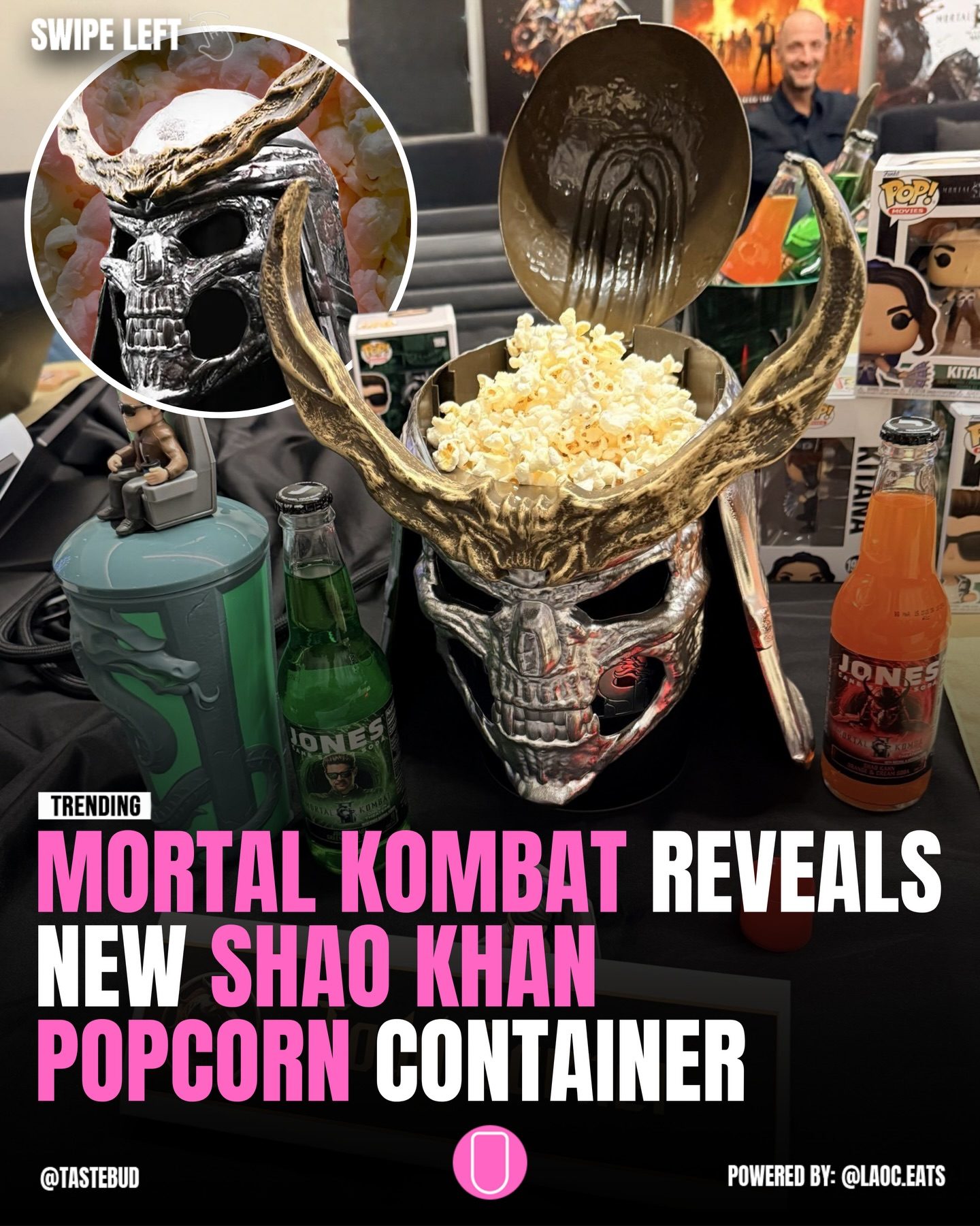 Mortal Kombat Fans: Grab Shao Kahn Popcorn Container
