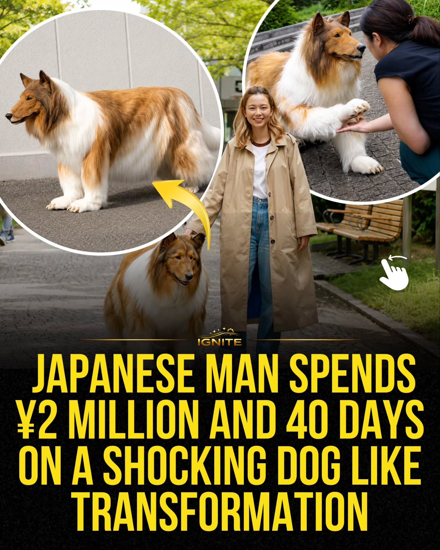 Man Spends ¥2 Million to Live as a Dog