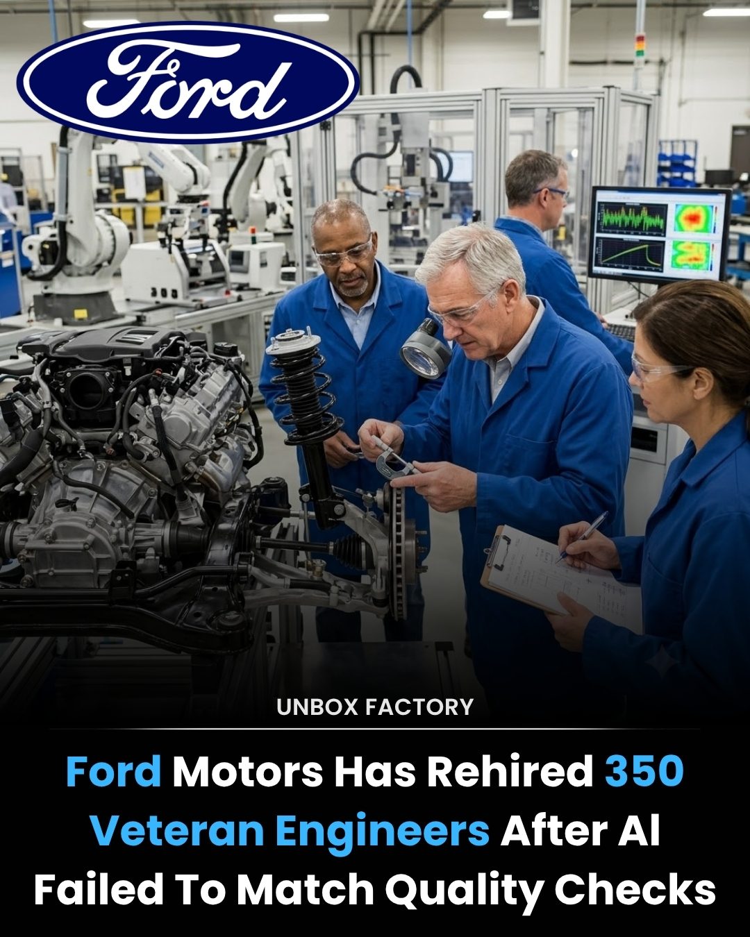 Ford's Revival: Veteran Engineers Return to Enhance Quality Control