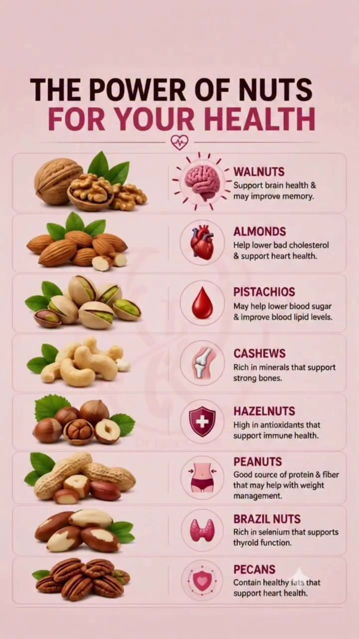 Discover the Unique Health Benefits of Different Nuts
