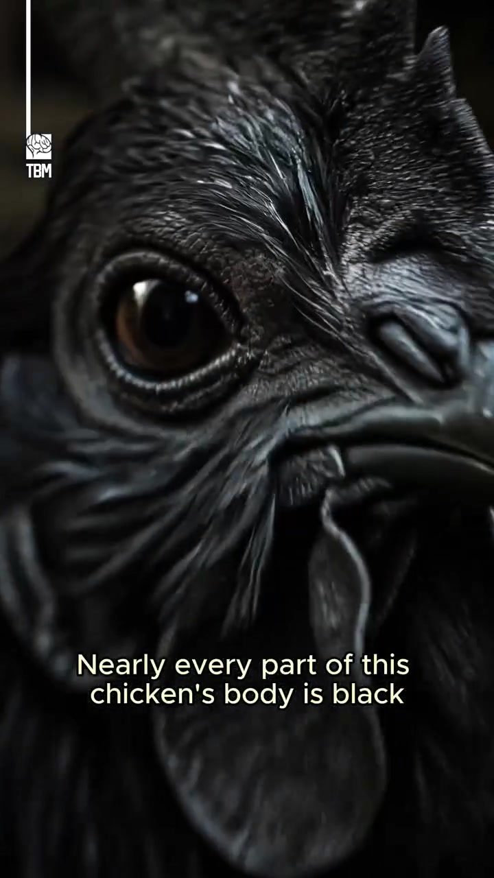 The Mystery of the All-Black Ayam Cemani Chicken
