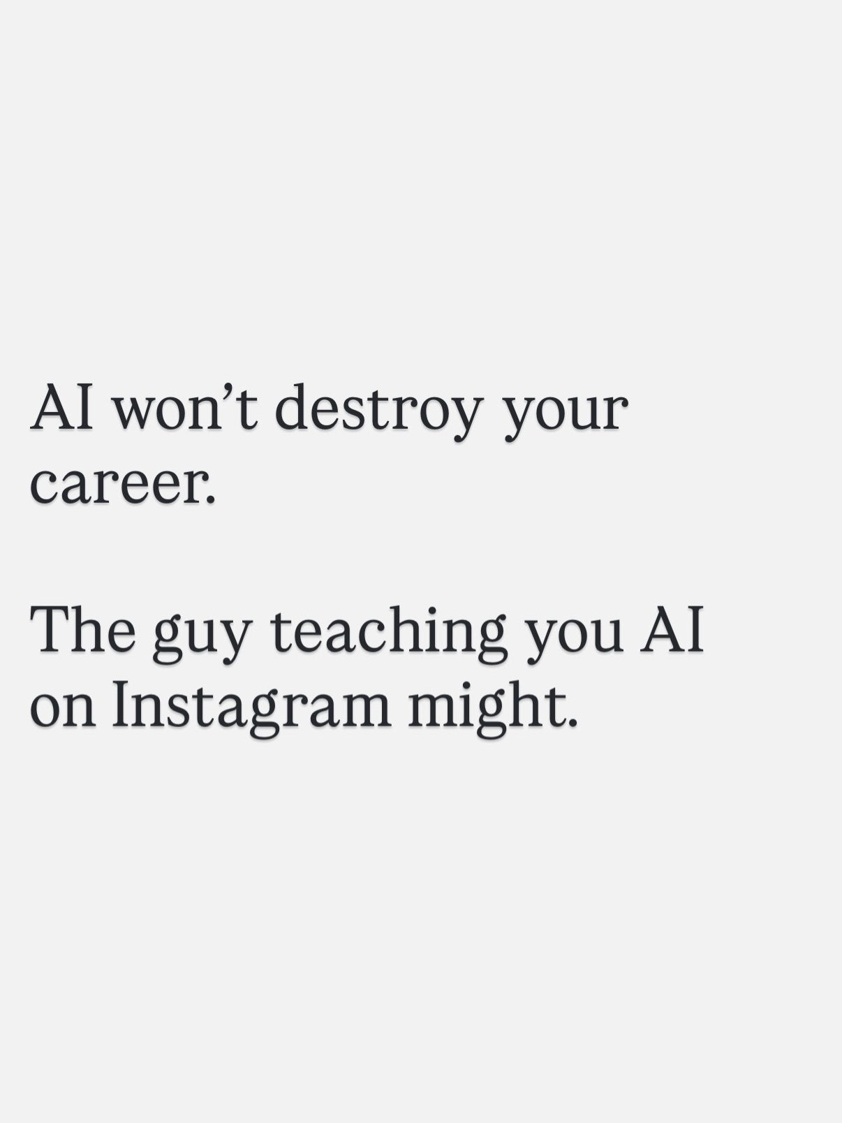 The Risks of Superficial AI Tutorials for Career Success