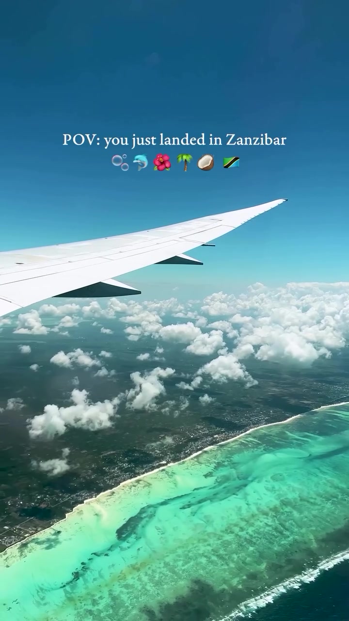 Zanzibar Vacation: Aerial Views of Paradise