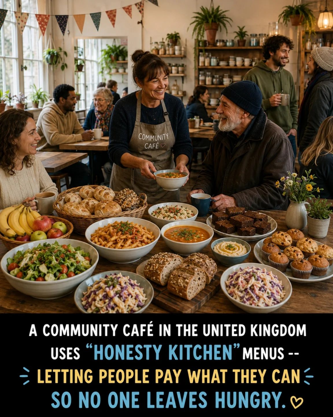 Community Cafés in the UK: The Honesty Kitchen Model